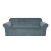 Textilomanie Napínací poťah na 2miestnu sedačku VELTO Farba: Modrosivá