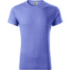 Malfini Fusion Pánske tričko 163 modrý melír XXL
