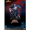 Beast Kingdom Toys Marvel Comics D-Stage PVC Diorama Maximum Venom Captain America Special Edition 16 cm