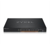 Zyxel XMG2230-28HP, L3 Access Switch, 24x 2.5G AC:700W PoE , DC:1440W PoE, 4 x SFP+ Uplink, incl 1 XMG2230-28HP-ZZ0101F