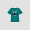 Detské Tričko s krátkym rukávom O NEILL O'NEILL SLUB GRAPHIC T-SHIRT 4850124-15097 – Zelená