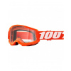 100% Strata 2 Orange s čírym sklom