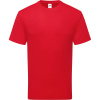 Fruit of the Loom Tričko Pure Cotton T, těžká bio bavlna, krátký rukáv, unisex COT16136200405-red 2XL Červená