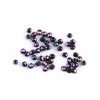 Sklenené korálky brúsené ohňovky 3 mm - 5 g 18 23980/21495 fialová