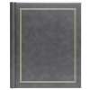 Album na fotografie 60 strán s fóliou s automatickým priľnutím classic grey, možnosť gravírovania