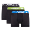Nike Essential Micro 3 Pack Boxer Trunks Black M