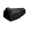 Ochrana pro konektor RJ45, snag-proof - černá, 100ks OCH-BK