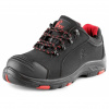 CANIS Bezpečnostná poltopánka s oceľovou špicou CXS ROCK APLIT S3, Varianta čierno-červená, Veľkosť 45