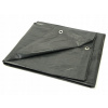 Geko krycia plachta plachta 6x10m mega hrubá / šedá 120G 2 G70544