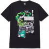 pánske tričko HUF SMASH UP TEE Black L