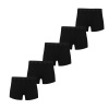 Giorgio Junior Boys 5-Pack Comfort Trunks Black 7-8 rokov