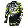 O´Neal dres ELEMENT ATTACK čierna/žltá XL