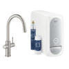 Grohe Blue Home - Drezová batéria Connected, s chladiacim zariadením a filtráciou, supersteel 31541DC0