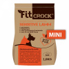 Lisované granule Fit-Crock Sensitive Jahňacie MINI 2 kg (pre dospelých a starších psov, tiež pri citlivom zažívaní, nadváhe a iných ťažkostiach (bez obilnín))