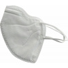 Respirátor skladací FFP2 biely, balený po 1ks