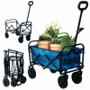 Sammer Vozík na záhradu v modrej farbe 120L 100 kg WT-03-1 modry