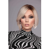REAL 100% HUMAN HAIR - Platinum blonde rooted