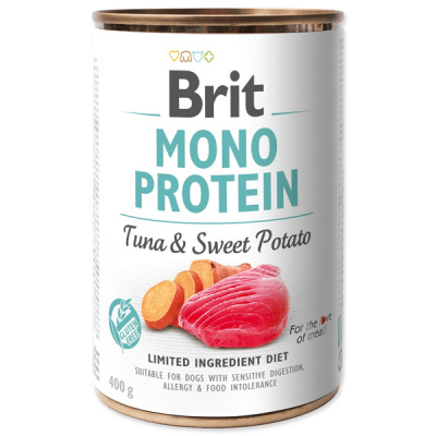 Konzerva BRIT Mono Proteín Tuna & Sweet Potato 400g