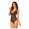 Body OBSESSIVE Estiqua Teddy čierna XS/S