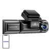 Predná kamera 4K, zadná kamera 1080p a interná IR kamera, Azdome M550Pro, WiFi 5G/2.4G, GPS, G-senzor, USB-C + 64GB pamäťová karta