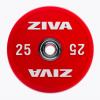 ZIVA ZVO Rubber Competition Color Bumper Disc 25kg olympijský kotúč 50mm