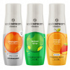 Sada 3 koncentrátov Sodastream Orange Zero + LemonLime + Orange Mango