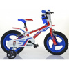 DINO BIKES Dětské kolo 814L06 červeno,modro,bílé 14