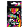 Colorino Kids farebné voskovky 6 ks Neon
