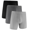 Under Armour Performance Tech Mesh Mod 6in 3 Pack - Mod Gray/Titan Gray/Black - men´s XL