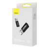 Baseus Baseus Converter Ingenuity Series Mini OTG Adaptor USB-A 3.1 Male to Type-C Female Black (ZJJQ000101)