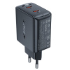 Acefast GaN nabíjačka A49 – 2× USB-C, 35 W, univerzálna, Power Delivery, čierna KF2340992