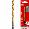 MILWAUKEE Vŕtačka do kovu HSSG TIN RED HEX 6,5 mm