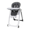 CHICCO Stolička jedálenská Polly Magic Relax - Grey Melange 90x58x29 sivá