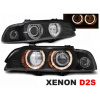 Predné svetlomety BMW E39 ANGEL EYES D2S /