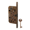 AGB - Magnetický zámok MEDIANA POLARIS - BB Typ otvoru: BB otvor pre kľúč, Rozteč: 90 mm BRM - bronz matný (22)