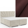 MD Kontinentálna Boxspring posteľ MENSA 140x200 výber z farieb MANILA_06