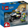 LEGO Mestské tehly 60455 Naháňačka na policajnej motorke