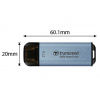 Transcend ESD300S 2TB, External SSD, USB 10Gbps, Type C