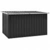 vidaXL Záhradný úložný box antracitový 171x99x93 cm 46271