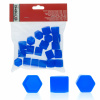 EINPARTS Krytky na skrutky 17 mm - Modré (Silikónové) - EPTUNING036