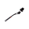 CTM Stojan CTM HEEL, dural, na návarky, nastaviteľný, čierny, 22mm