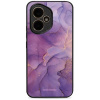 Mobiwear Glossy lesklý pro Honor 400 - Fialový mramor 5907861030984
