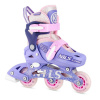 Nils Extreme NA13102 fialové detské kolieskové korčule - M(EU 34-37)