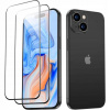 ESR Tvrdené sklo 2 kusy, iPhone 15, čierne 4894240174203