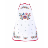 Forbyt Kuchynská zástera Folklór červená Varianta: Kuchyňská zástěra Folklor červená 64x76 cm