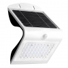 Ecolamp Exteriérové solárne nástenné LED svietidlo Butterfly, 1x LED 3,2w, biela, pohybový senzor