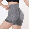 Short Leggings Sportsweare.pl l/xl khaki (Krátky športy push up vysoký stav fitnes)