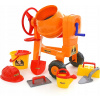 Wader Quality Toys United mixér s příslušenstvím zedník