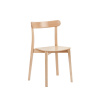 PAGED Icho A-4420 Seat Wood Back Wood Farba dreva: buk morený, Čalúnenie: dyha