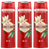 Old Spice Oasis 3v1 Pánsky šampón a sprchový gél 3x400ml Old Spice